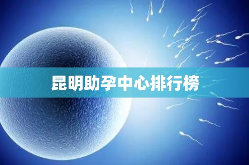 昆明助孕中心排行榜
