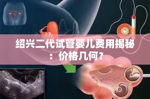 绍兴二代试管婴儿费用揭秘：价格几何？