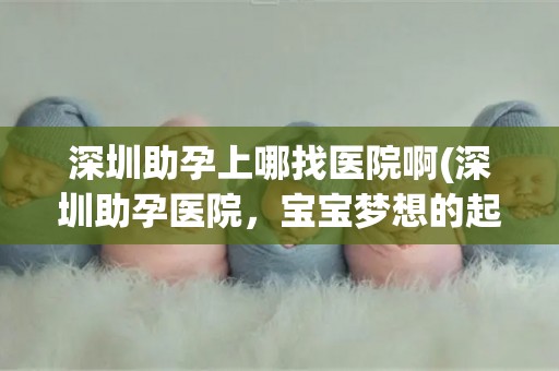 深圳助孕上哪找医院啊(深圳助孕医院，宝宝梦想的起点)
