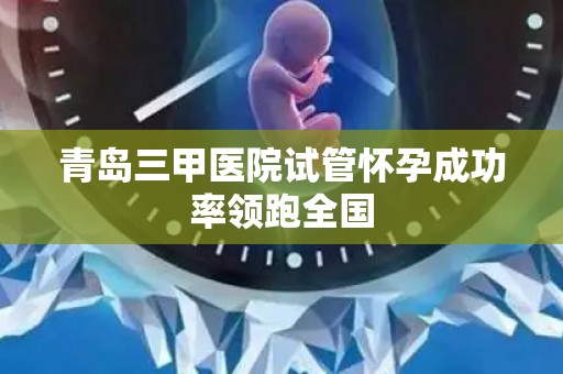 青岛三甲医院试管怀孕成功率领跑全国