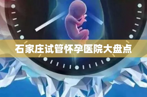 石家庄试管怀孕医院大盘点 石家庄试管怀孕医院大盘点