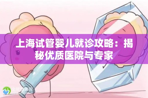 上海试管婴儿就诊攻略：揭秘优质医院与专家