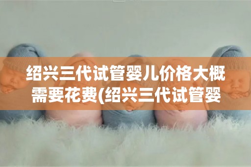绍兴三代试管婴儿价格大概需要花费(绍兴三代试管婴儿费用揭秘：价格几何？)