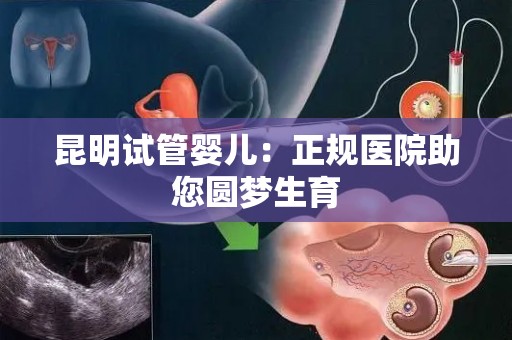 昆明试管婴儿：正规医院助您圆梦生育