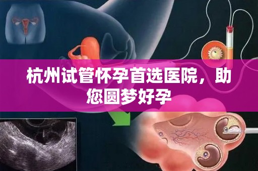 杭州试管怀孕首选医院，助您圆梦好孕