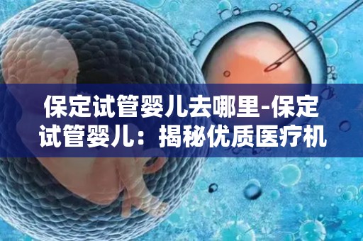 保定试管婴儿去哪里-保定试管婴儿:揭秘优质医疗机构选址攻略 保定试管婴儿去哪里-保定试管婴儿:揭秘优质医疗机构选址攻略