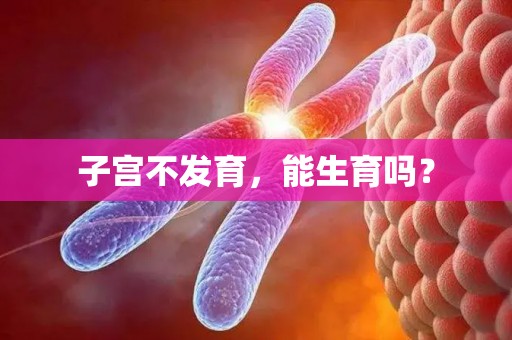 子宫不发育，能生育吗？