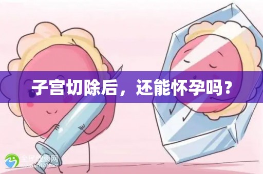 子宫切除后,还能怀孕吗? 子宫切除后,还能怀孕吗?