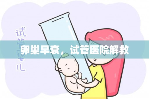 卵巢早衰，试管医院解救