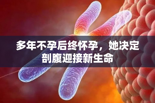 多年不孕后终怀孕,她决定剖腹迎接新生命 多年不孕后终怀孕,她决定剖腹迎接新生命