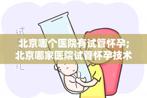 北京哪个医院有试管怀孕;北京哪家医院试管怀孕技术领先？
