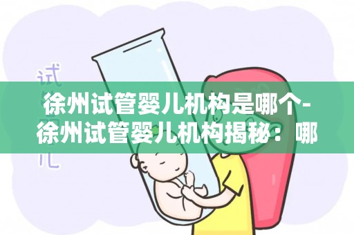 徐州试管婴儿机构是哪个-徐州试管婴儿机构揭秘：哪家机构最专业？