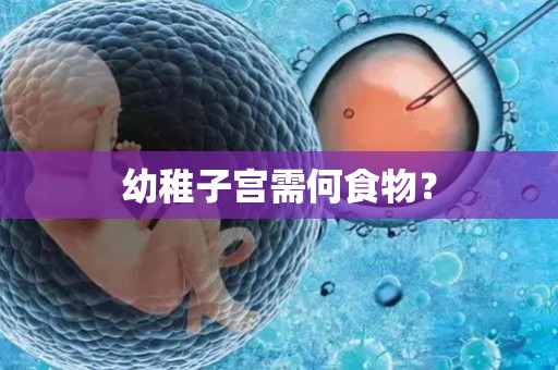 幼稚子宫需何食物？