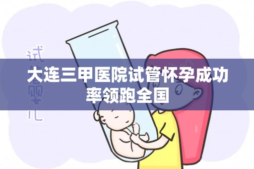 大连三甲医院试管怀孕成功率领跑全国