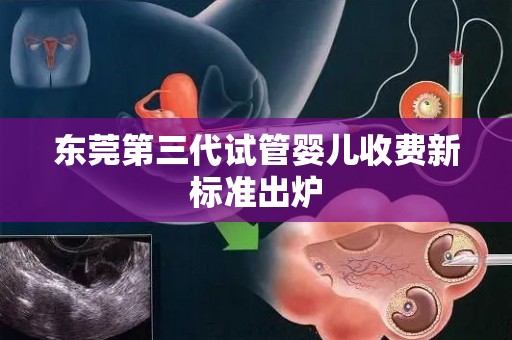 东莞第三代试管婴儿收费新标准出炉