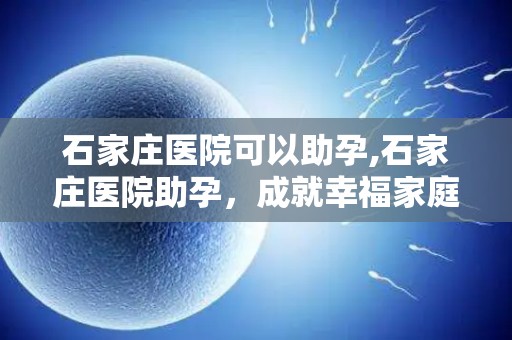 石家庄医院可以助孕,石家庄医院助孕，成就幸福家庭