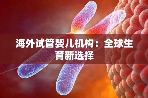 海外试管婴儿机构:全球生育新选择 海外试管婴儿机构:全球生育新选择